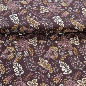 100% Viscose by Stof France - Paisley Floral