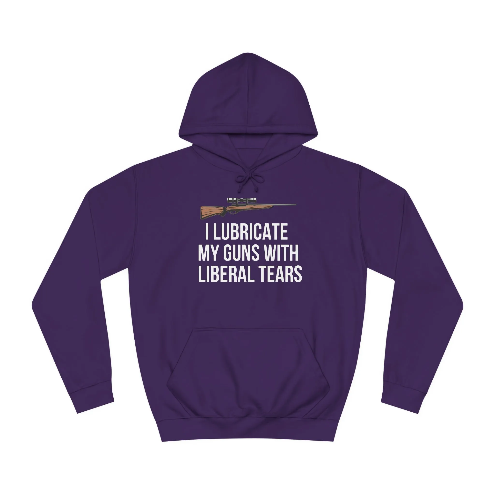2nd Amendment Hoodie Second Amendment Pro Gun  I Lubricate My Guns With Liberal Tears Funny Hoodie for Conservative gift Republican hoodie