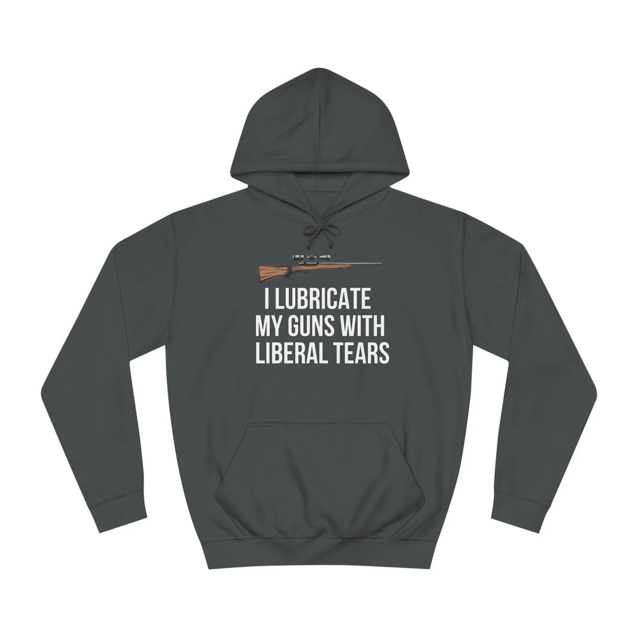 2nd Amendment Hoodie Second Amendment Pro Gun  I Lubricate My Guns With Liberal Tears Funny Hoodie for Conservative gift Republican hoodie