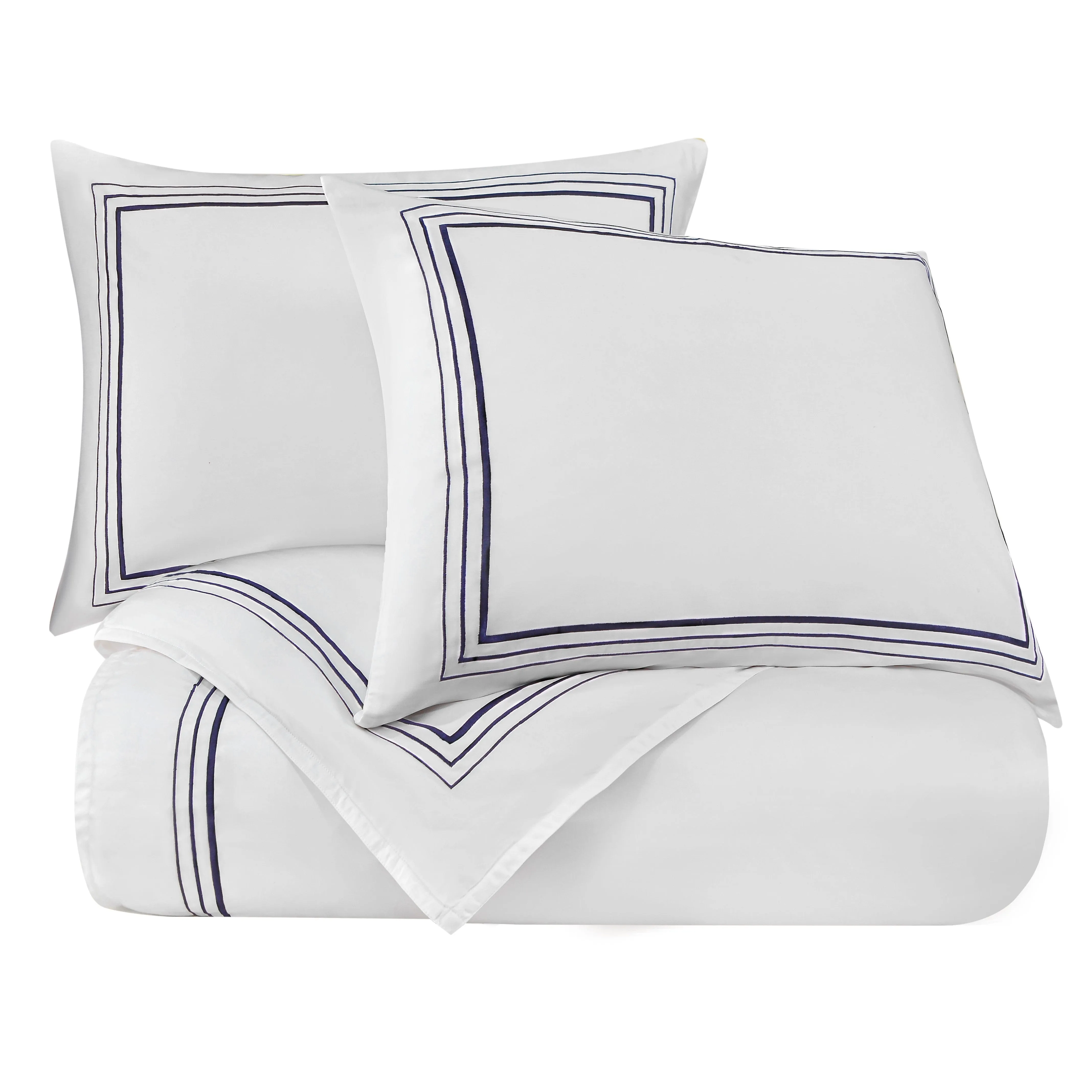 350TC Embroidered Border Sheet Set