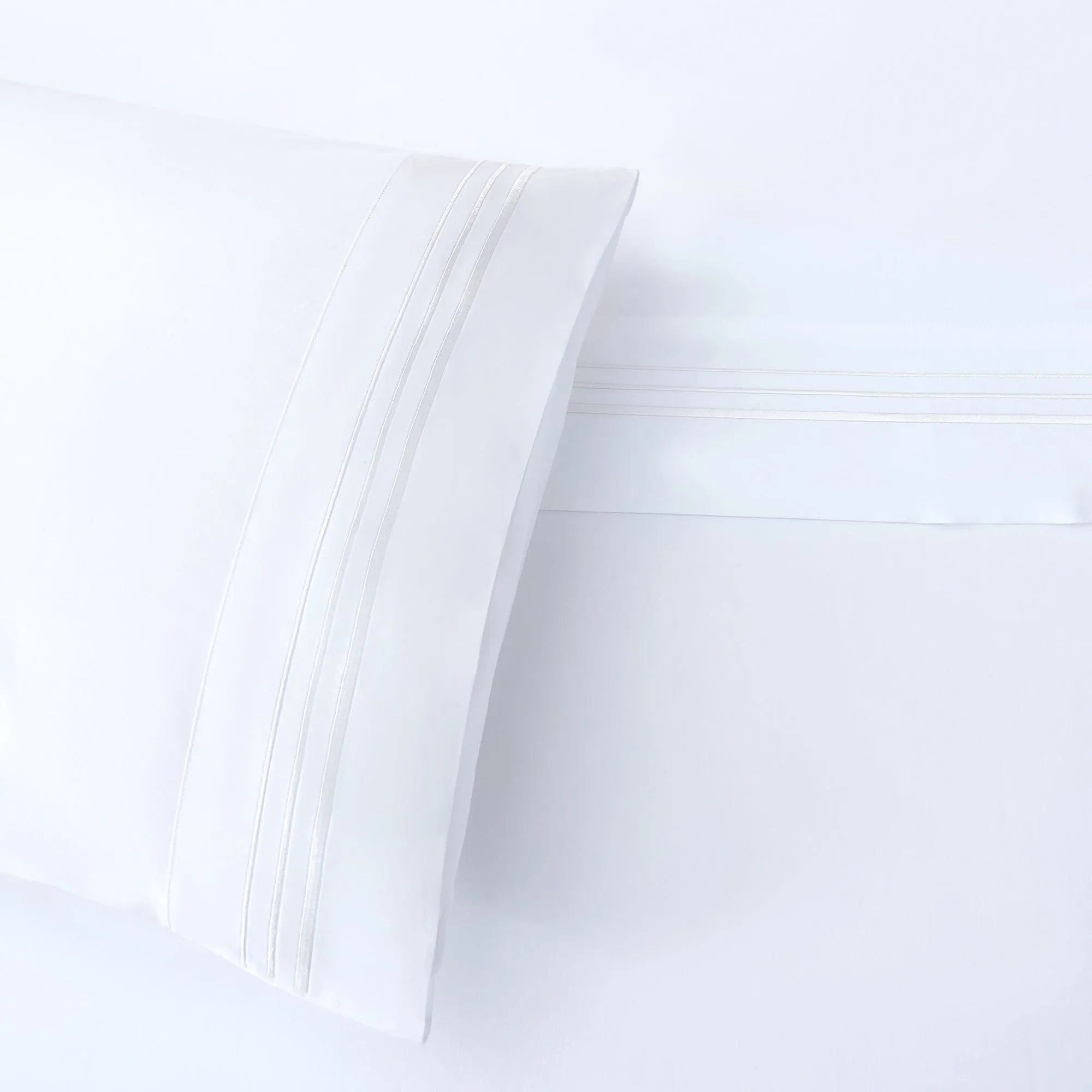 350TC Embroidered Border Sheet Set