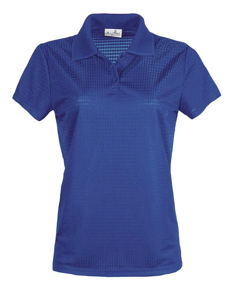 AKWA Ladies' Drop Needle Check Polo