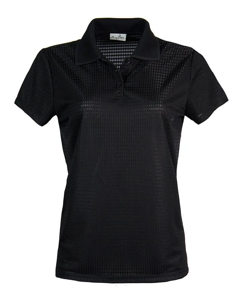 AKWA Ladies' Drop Needle Check Polo