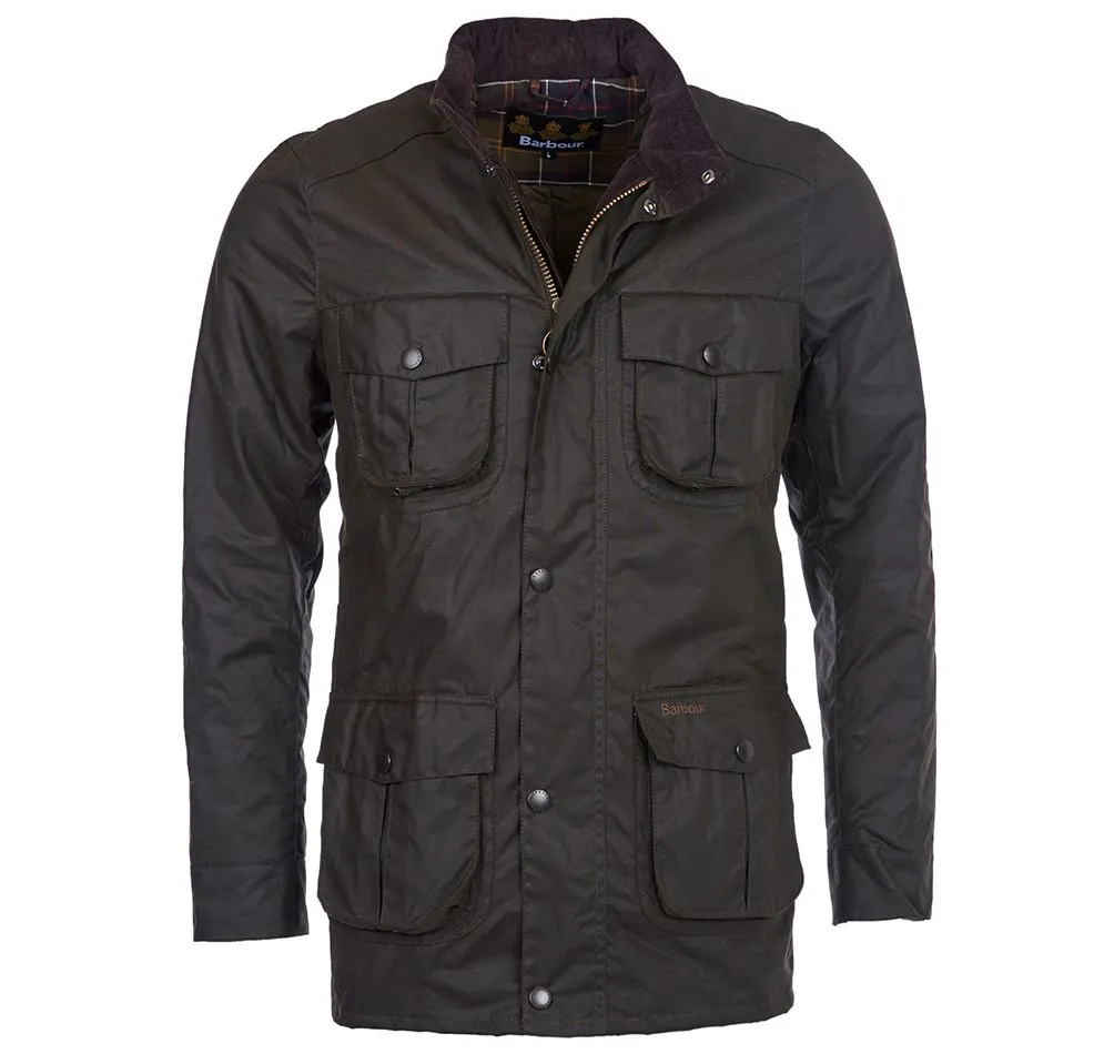 Barbour Corbridge Wax Jacket- Olive