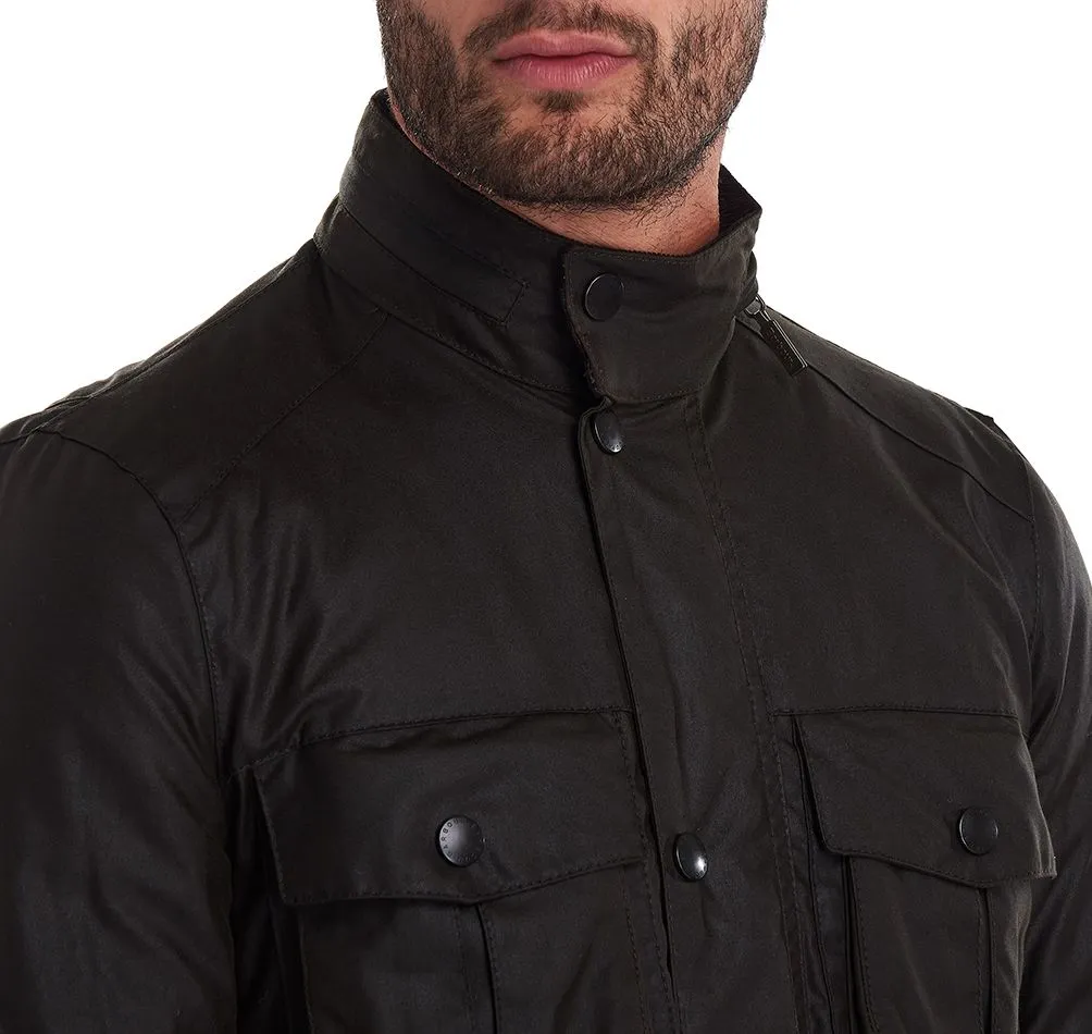 Barbour Corbridge Wax Jacket- Olive