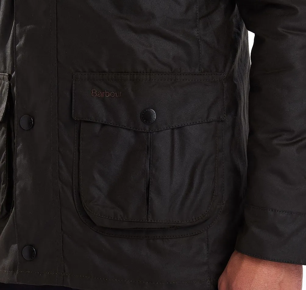 Barbour Corbridge Wax Jacket- Olive