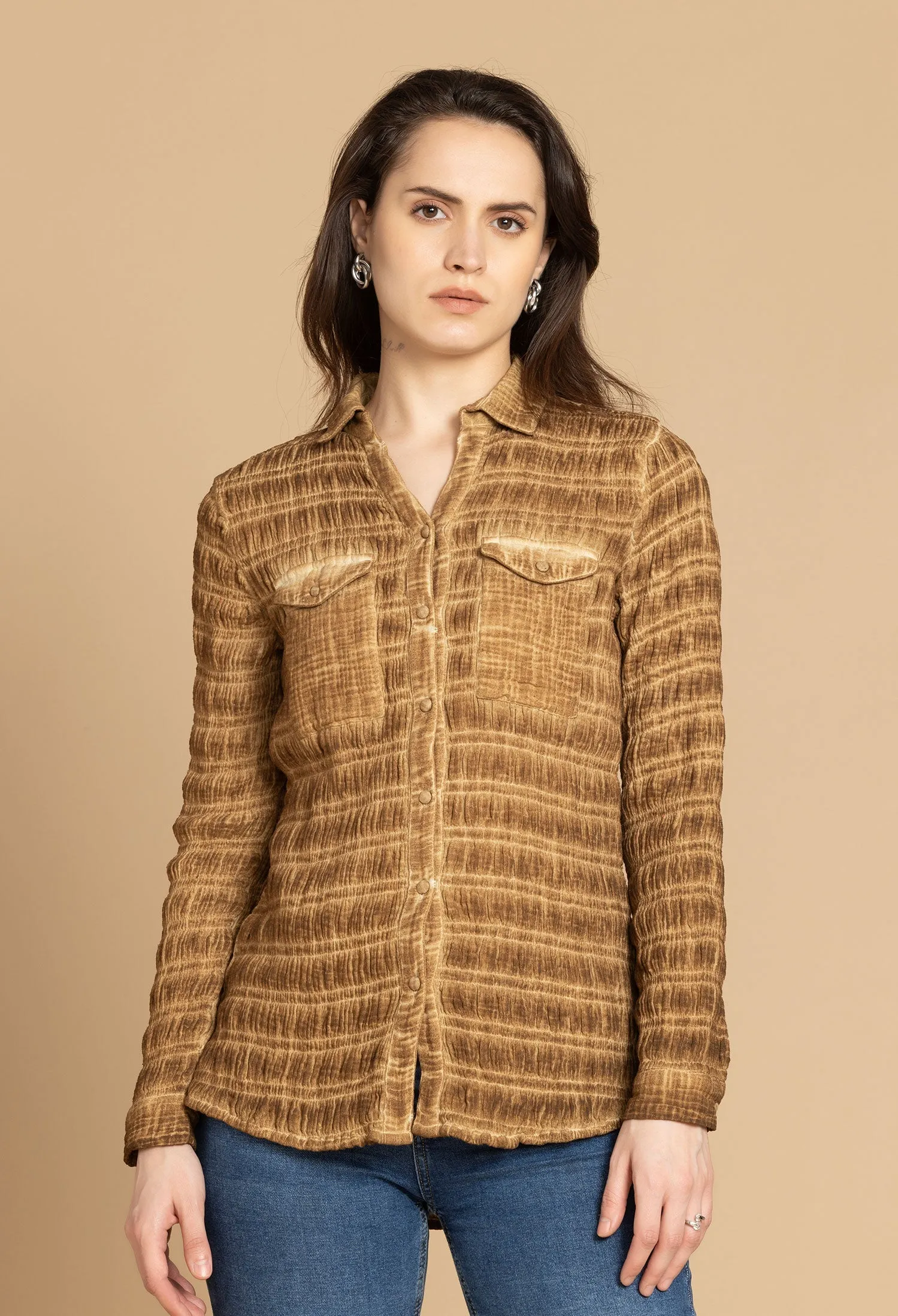 Bohera Vivian May Crimped Shirt