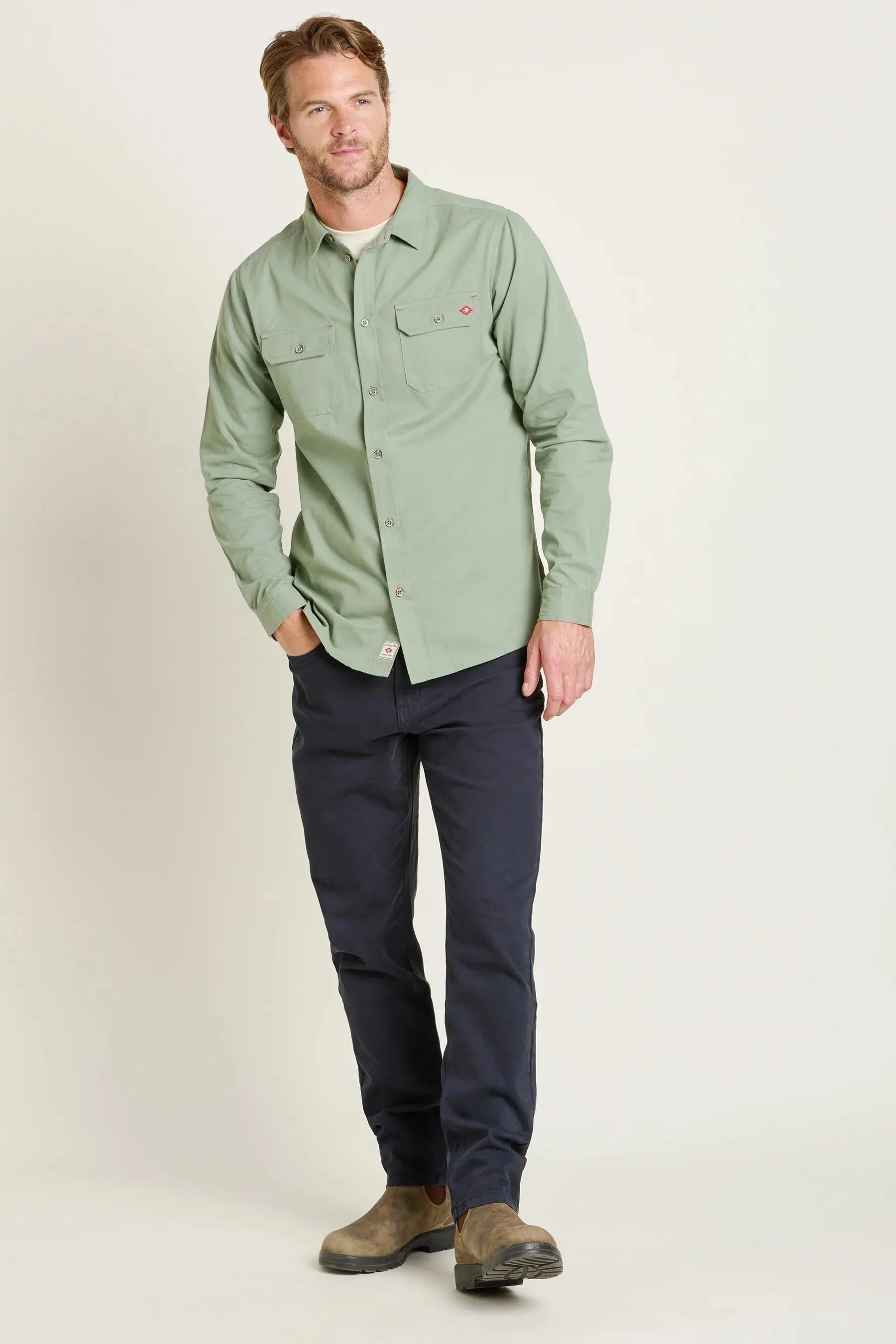 Brakeburn M Green Shirt