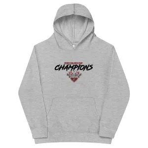Chicago Wolves 2022 Calder Cup Champions Youth Script Pullover Hoodie