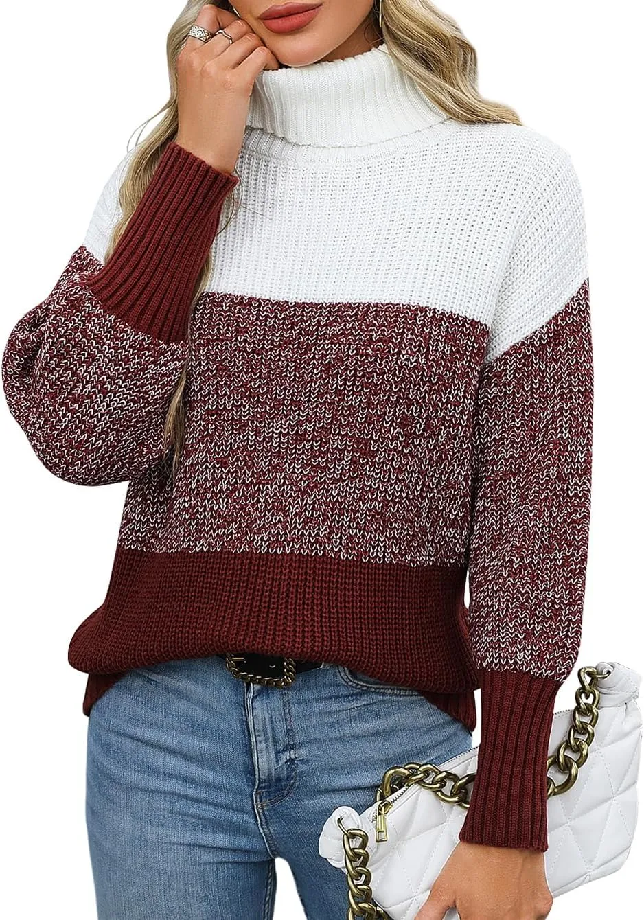 Cloe | Casual roll-neck