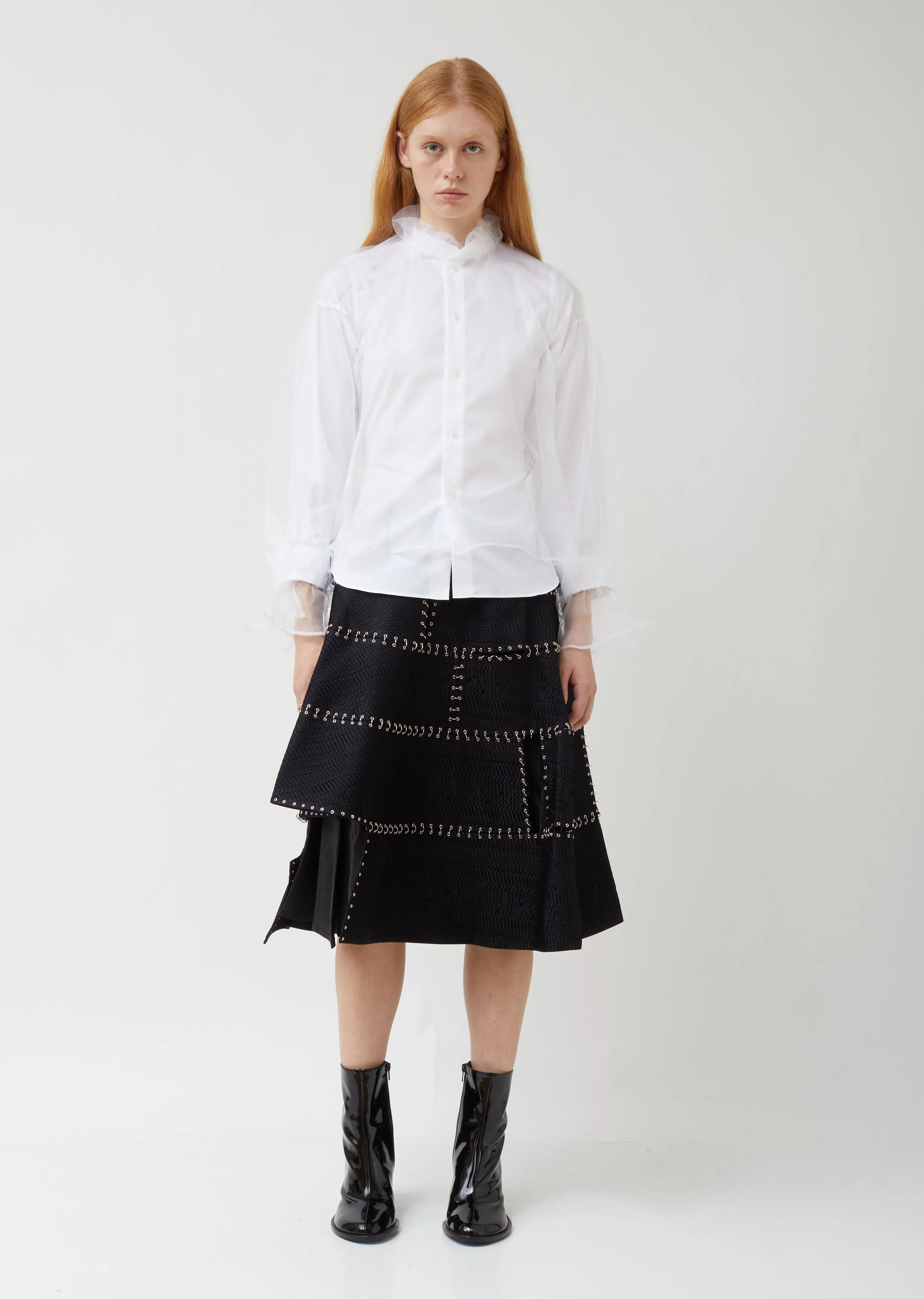 Cotton Broad Organdy Shirt