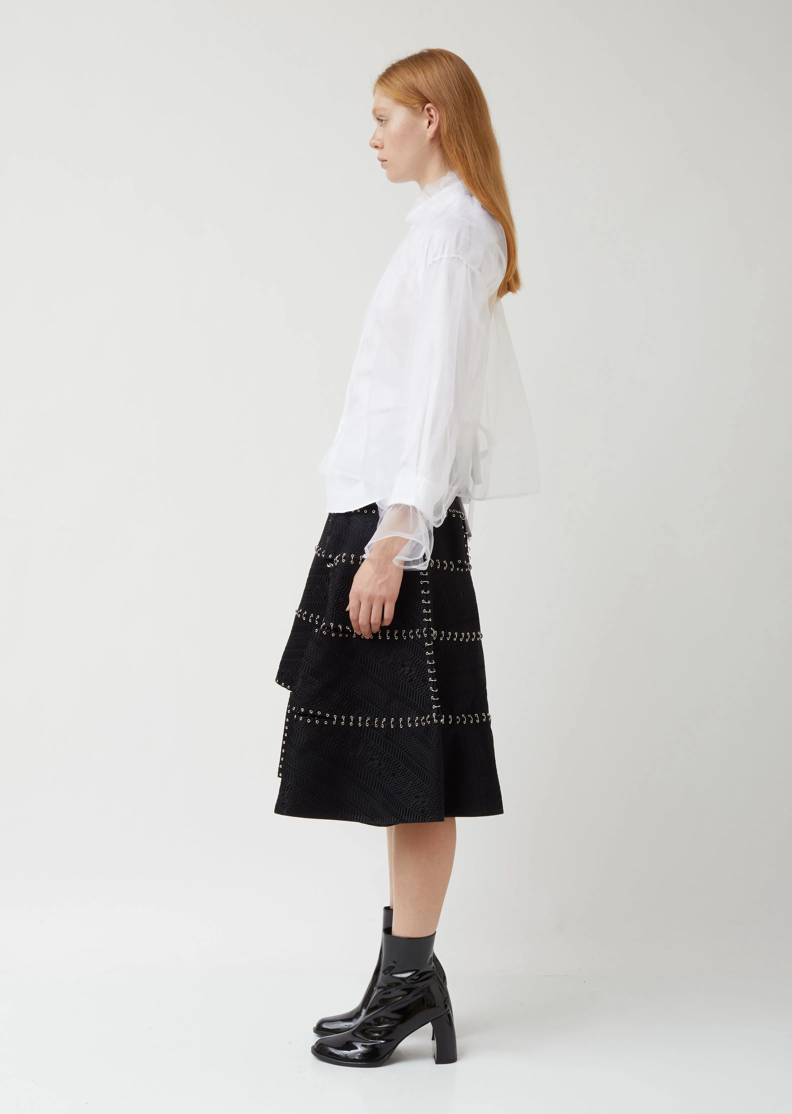 Cotton Broad Organdy Shirt