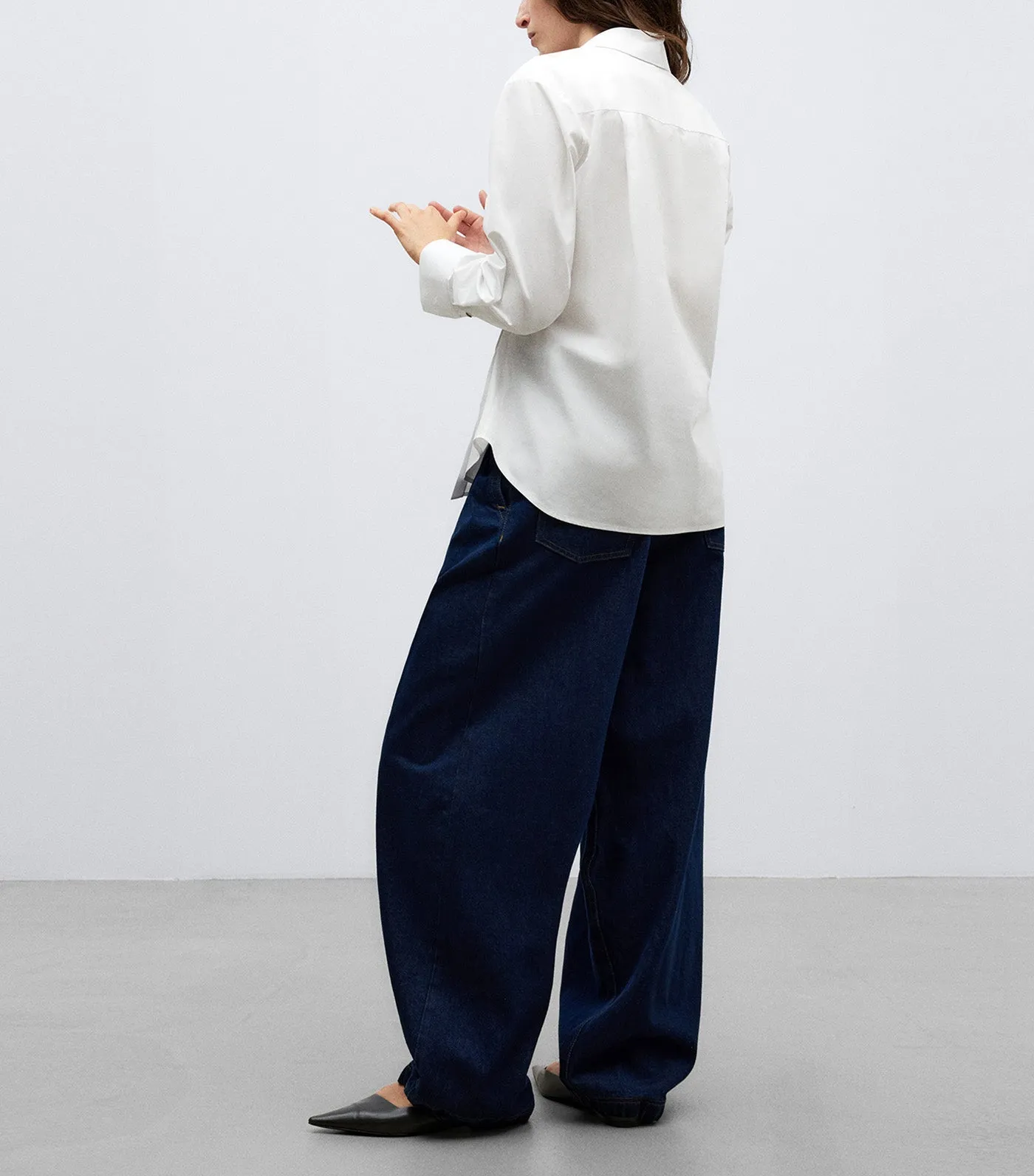 Cotton Shirt White