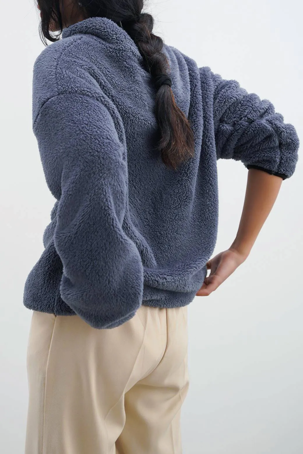 COZY FUR PULL-OVER