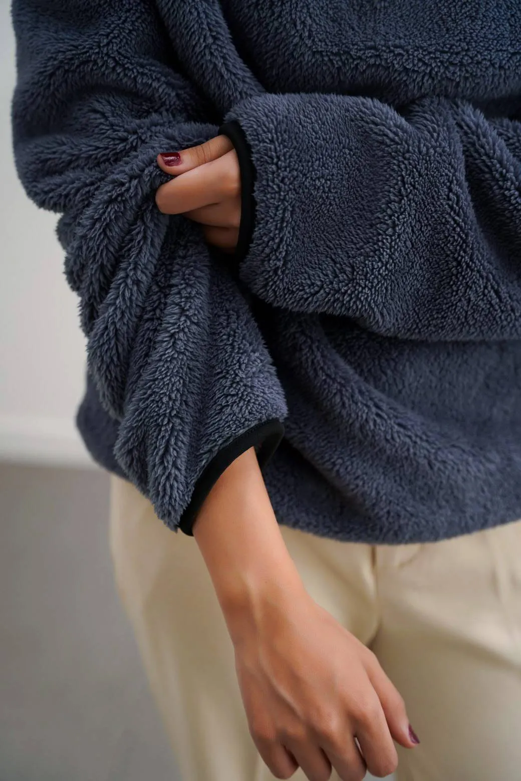 COZY FUR PULL-OVER