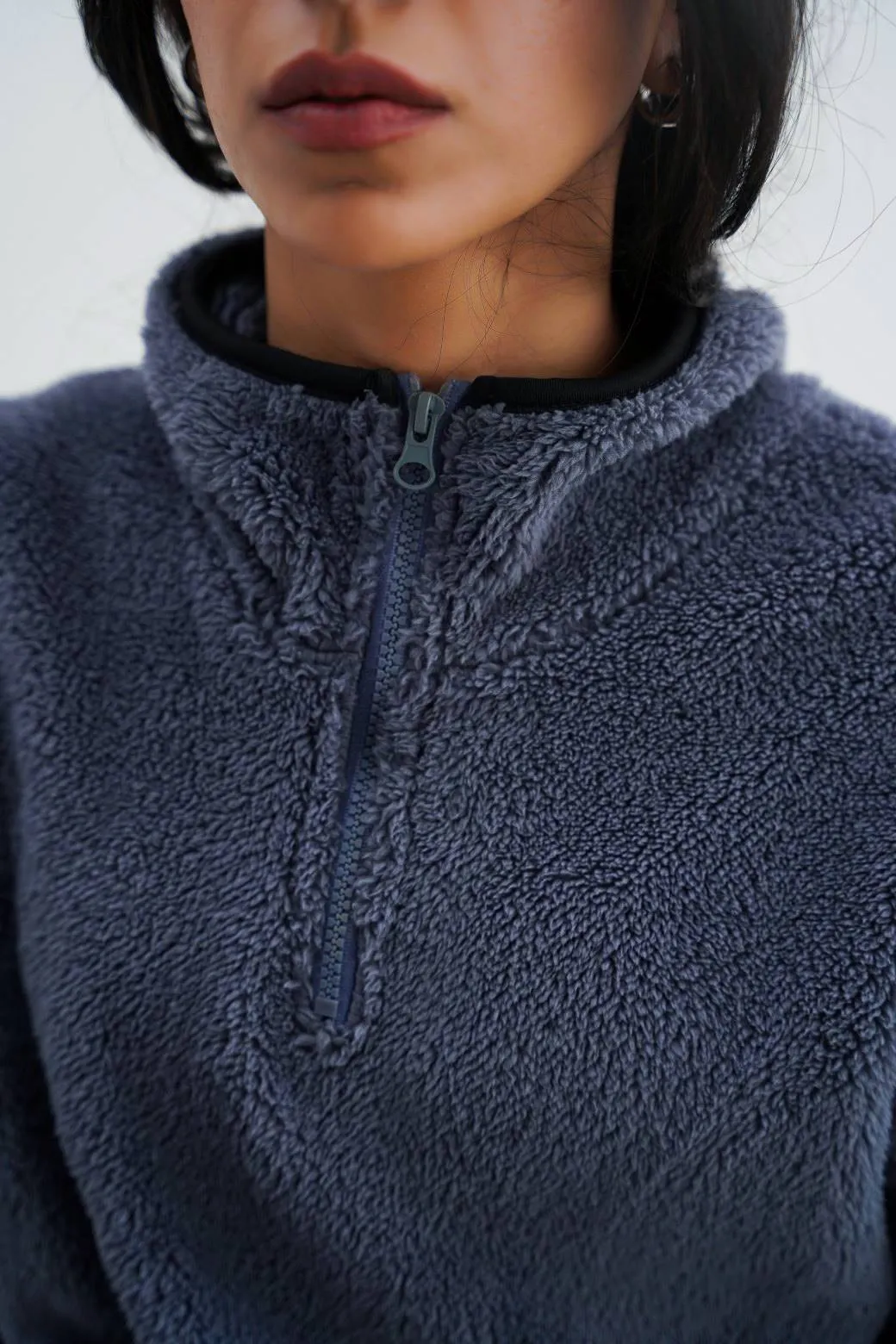 COZY FUR PULL-OVER