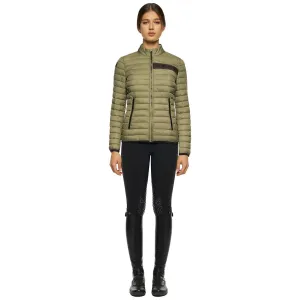 CT Team Red Stripe Quilted Jacket Verde