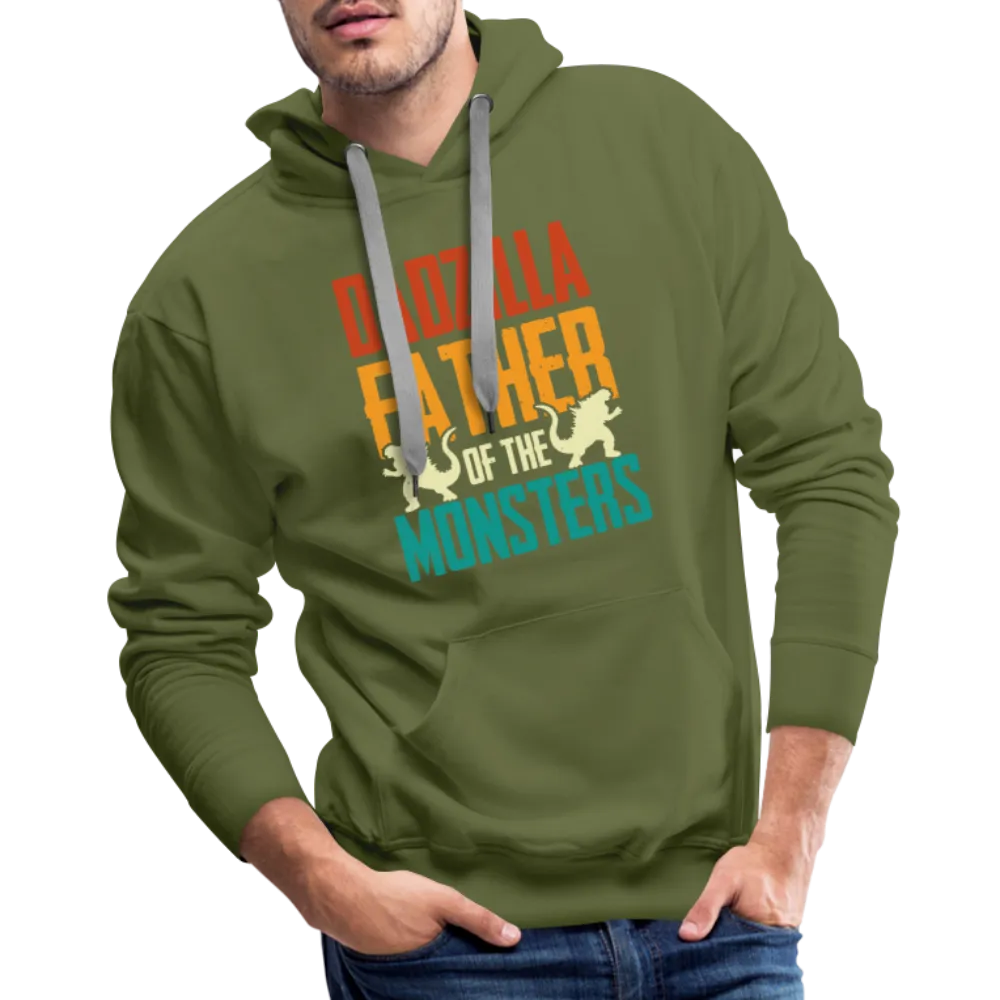 Dadzilla Father of the Monsters : Men’s Premium Hoodie