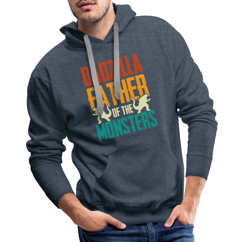 Dadzilla Father of the Monsters : Men’s Premium Hoodie