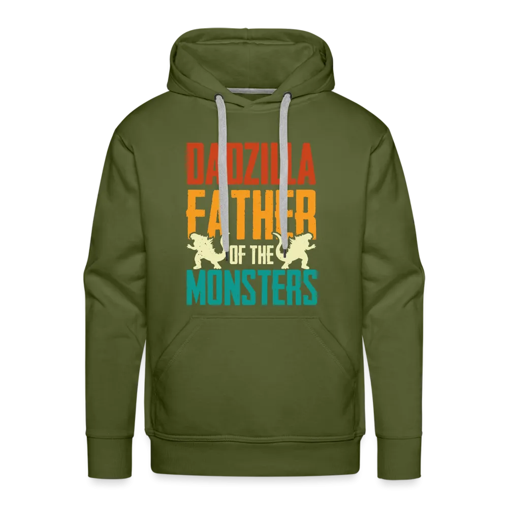 Dadzilla Father of the Monsters : Men’s Premium Hoodie
