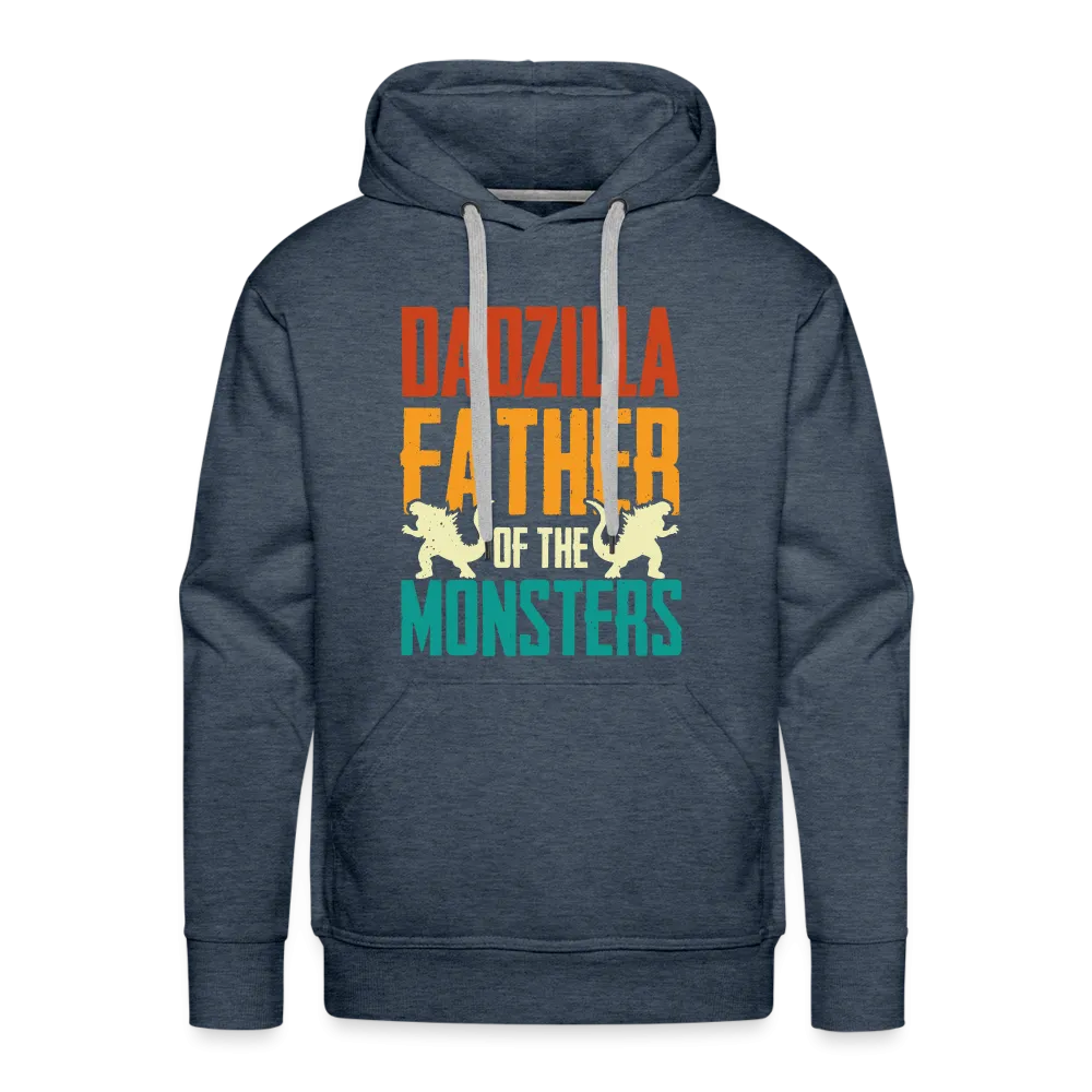 Dadzilla Father of the Monsters : Men’s Premium Hoodie