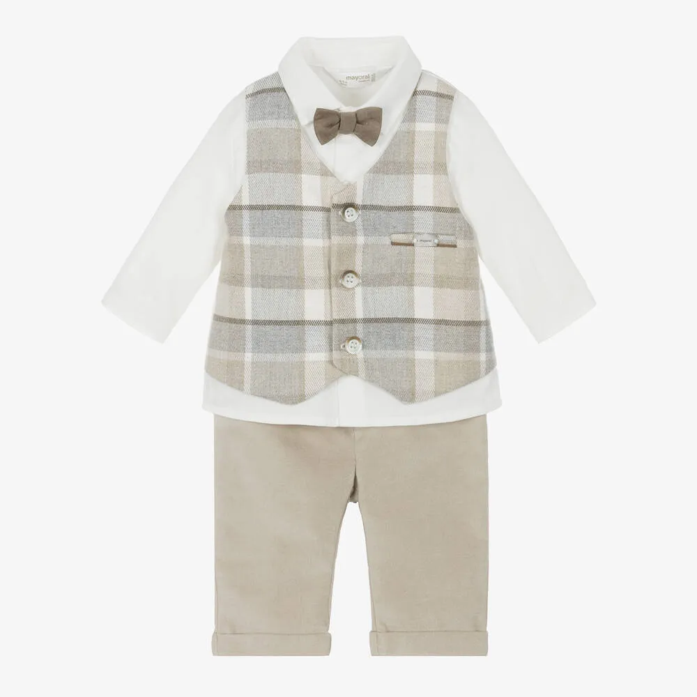 Dapper Vested Trousers Set