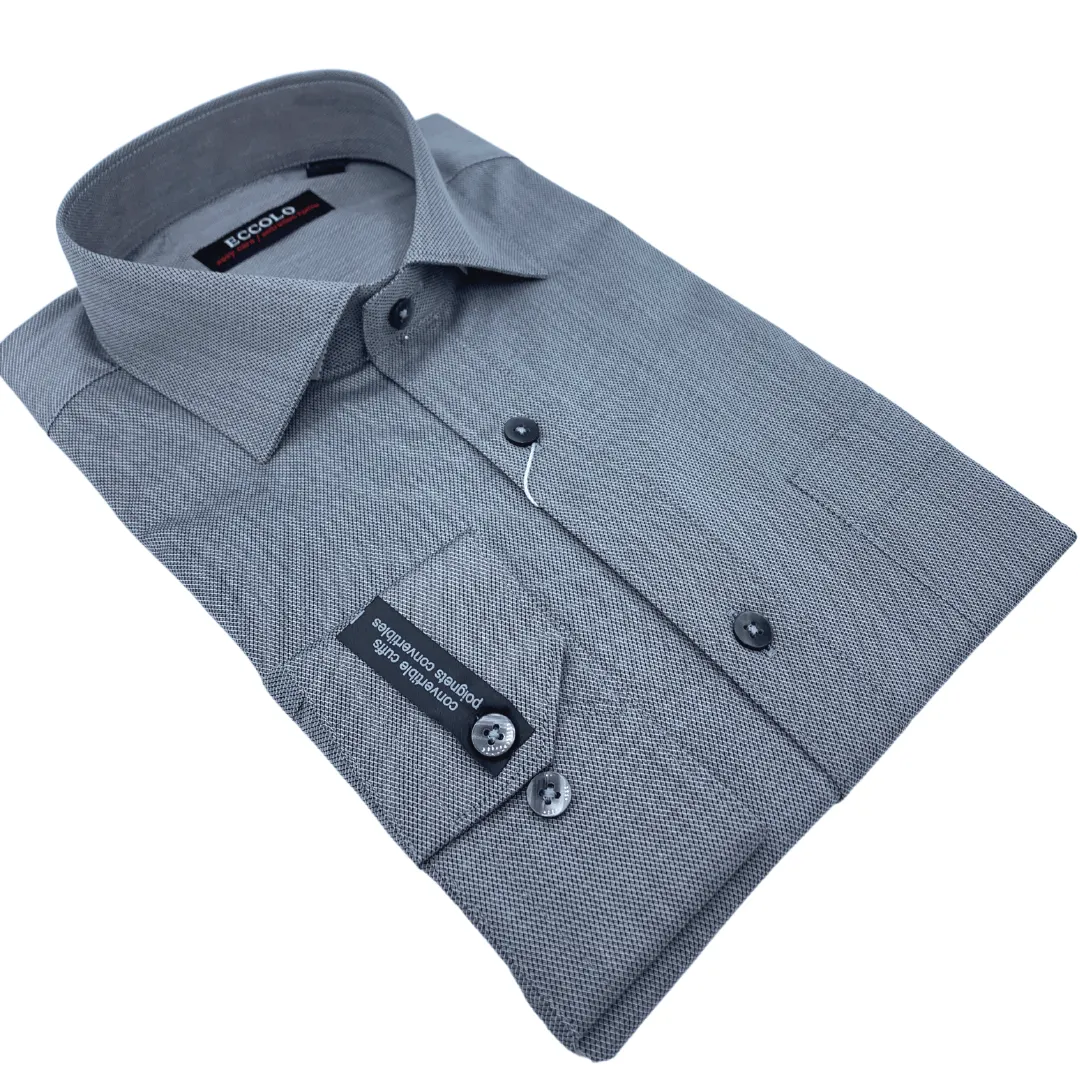Eccolo Big & Tall Easy Care Dress Shirts - ER1NO-T