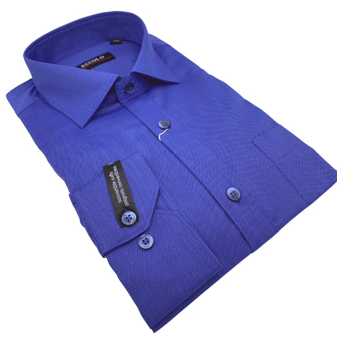 Eccolo Big & Tall Easy Care Dress Shirts - ER1NO-T