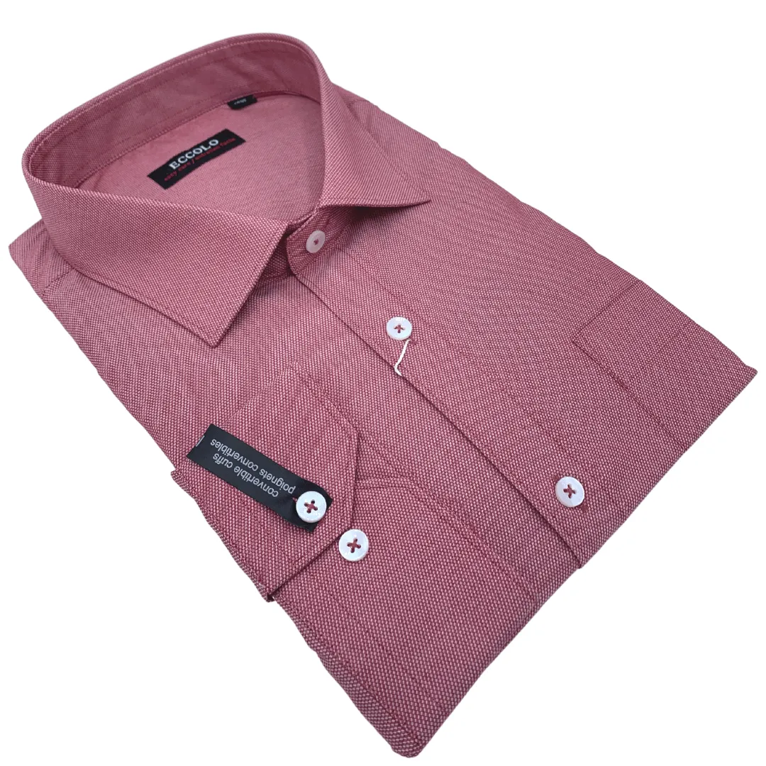 Eccolo Big & Tall Easy Care Dress Shirts - ER1NO-T