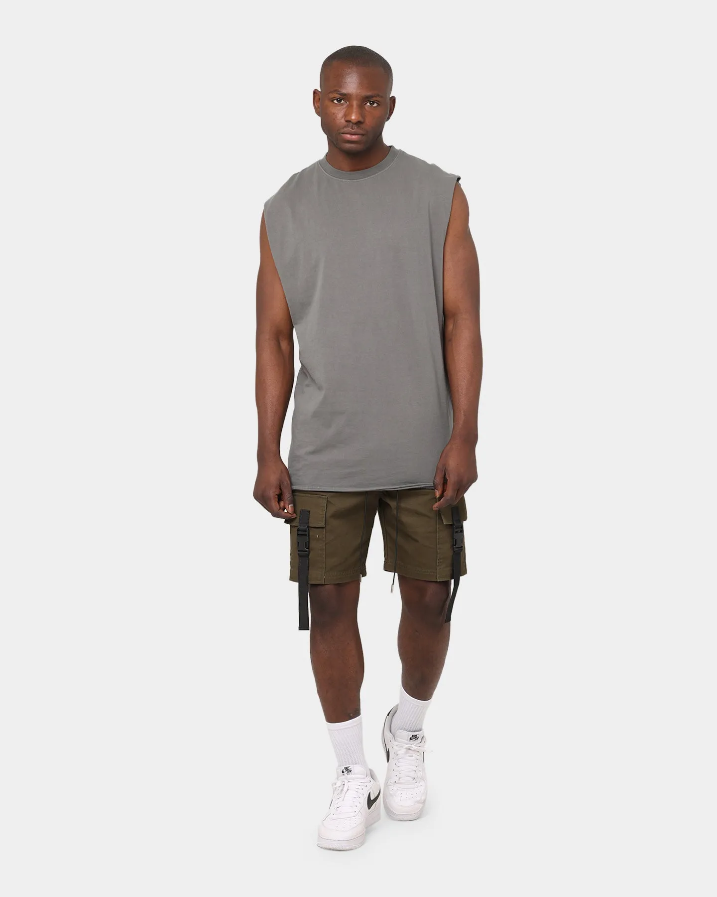EN ES Minister Utility Cargo Shorts Khaki