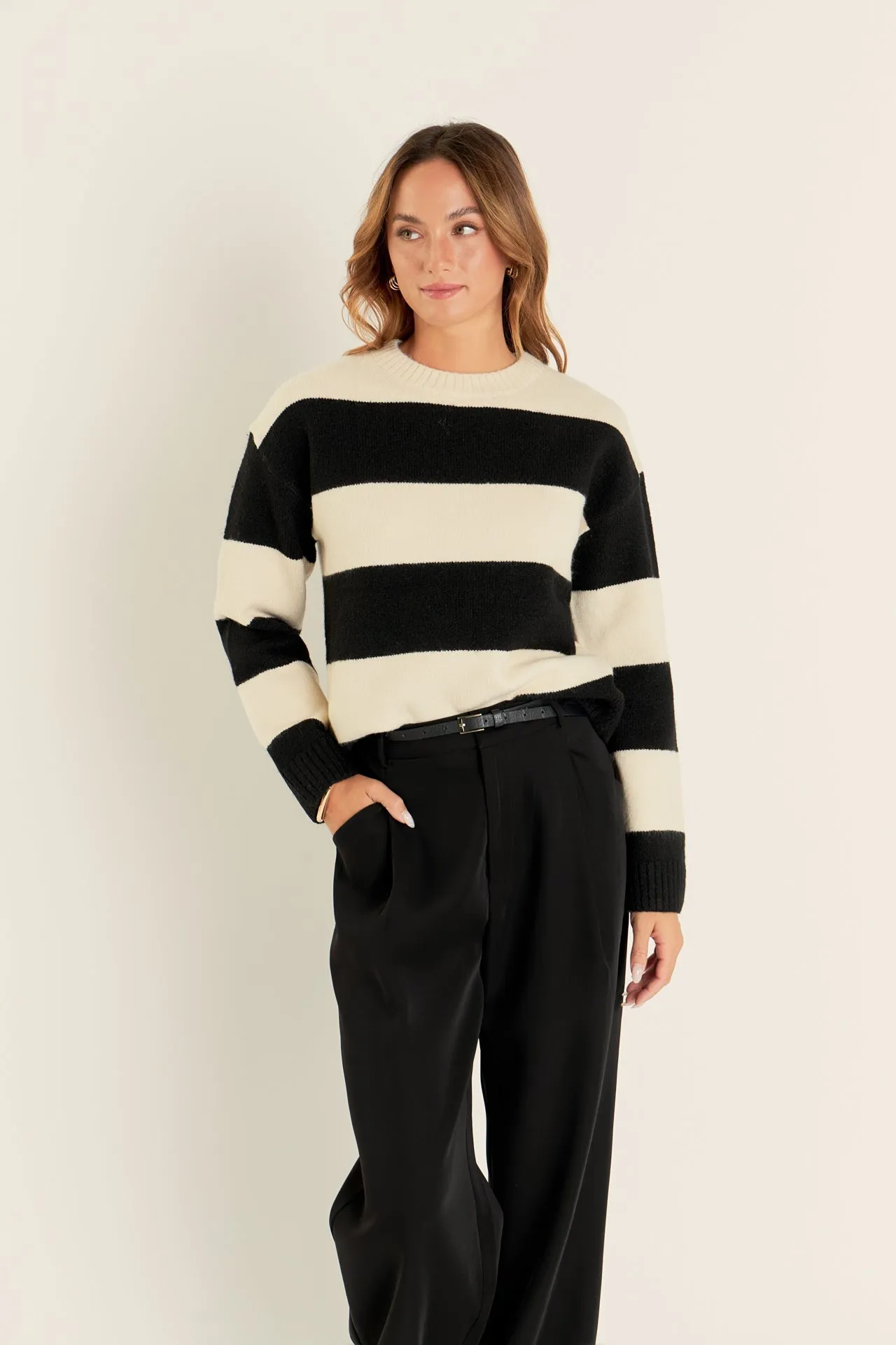 English Factory - Bold Stripe Knit