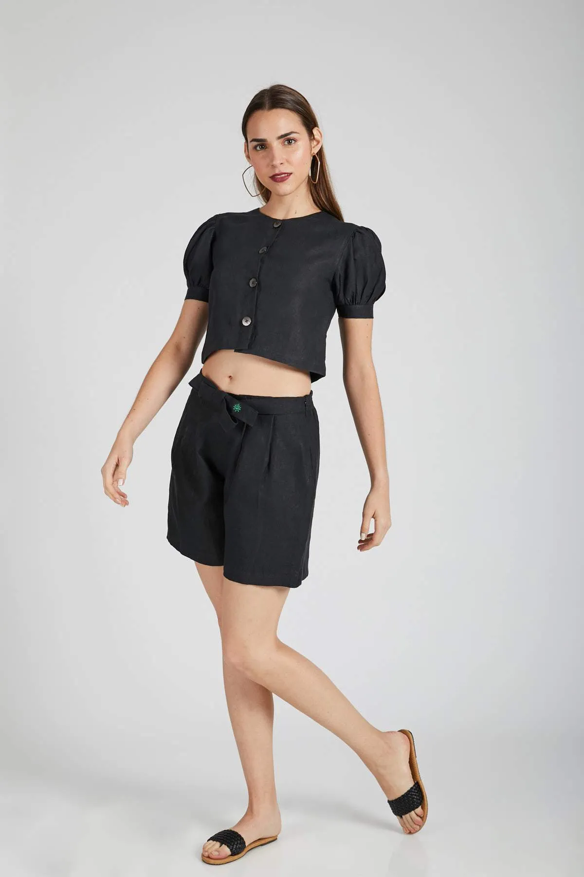 Gleam Tie Up Shorts