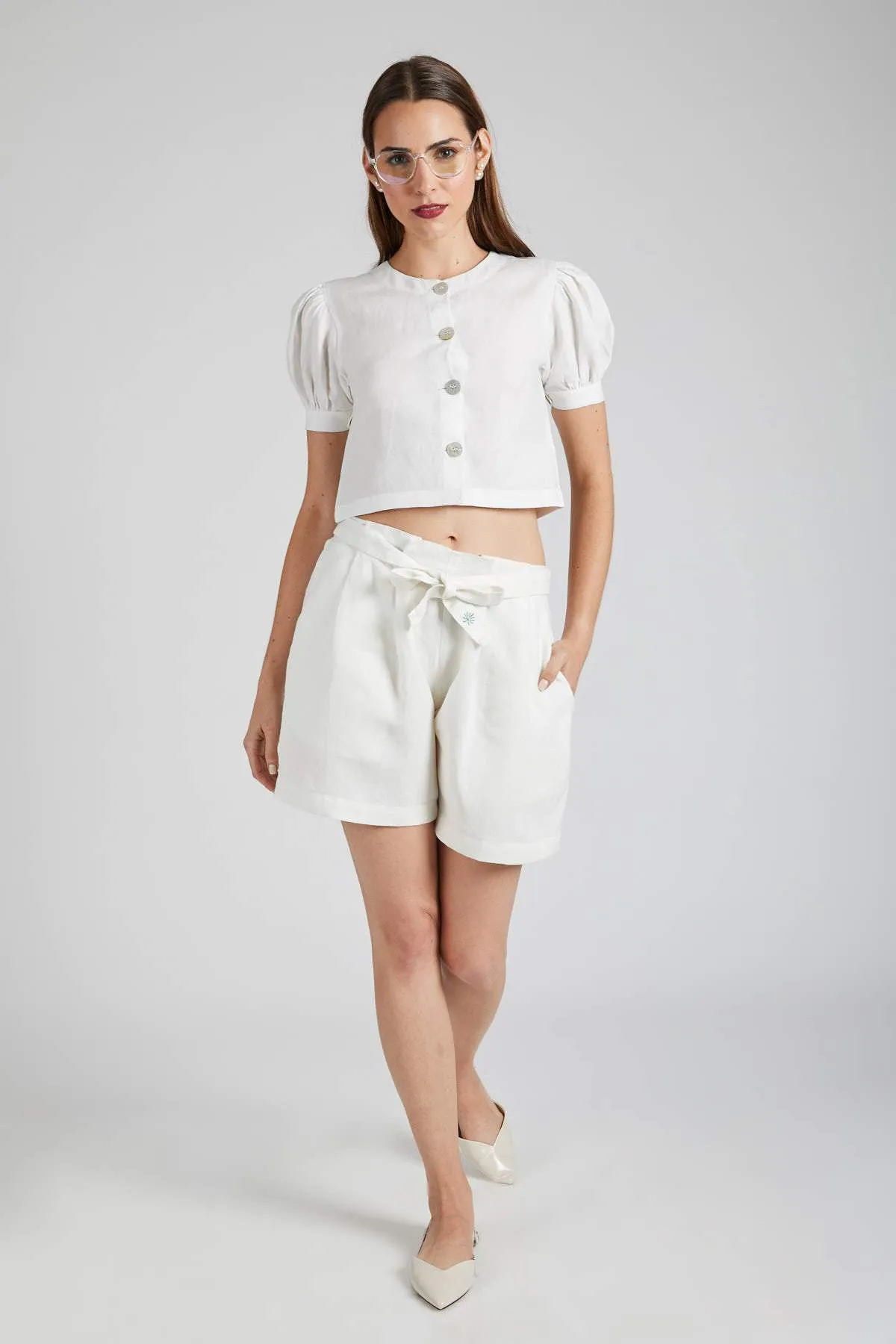 Gleam Tie Up Shorts