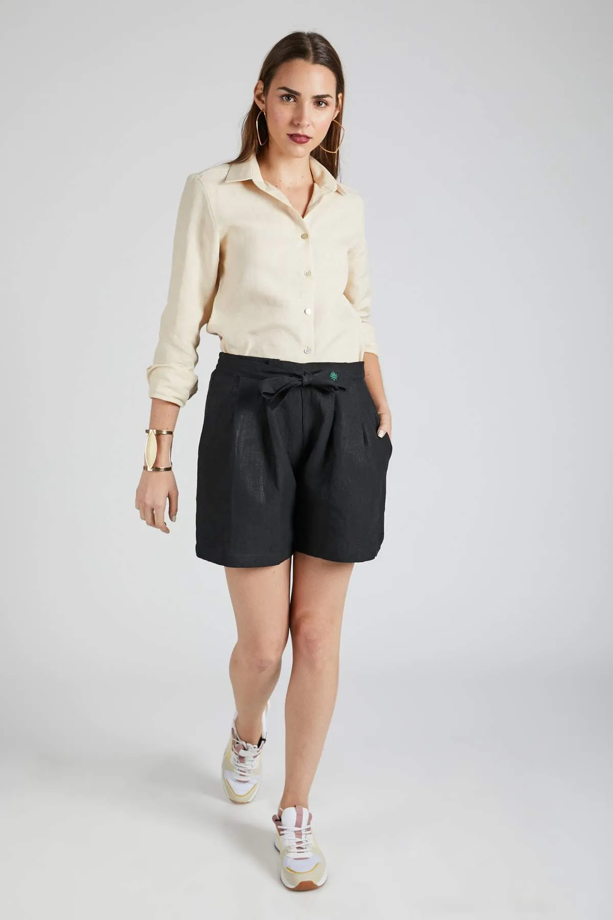 Gleam Tie Up Shorts