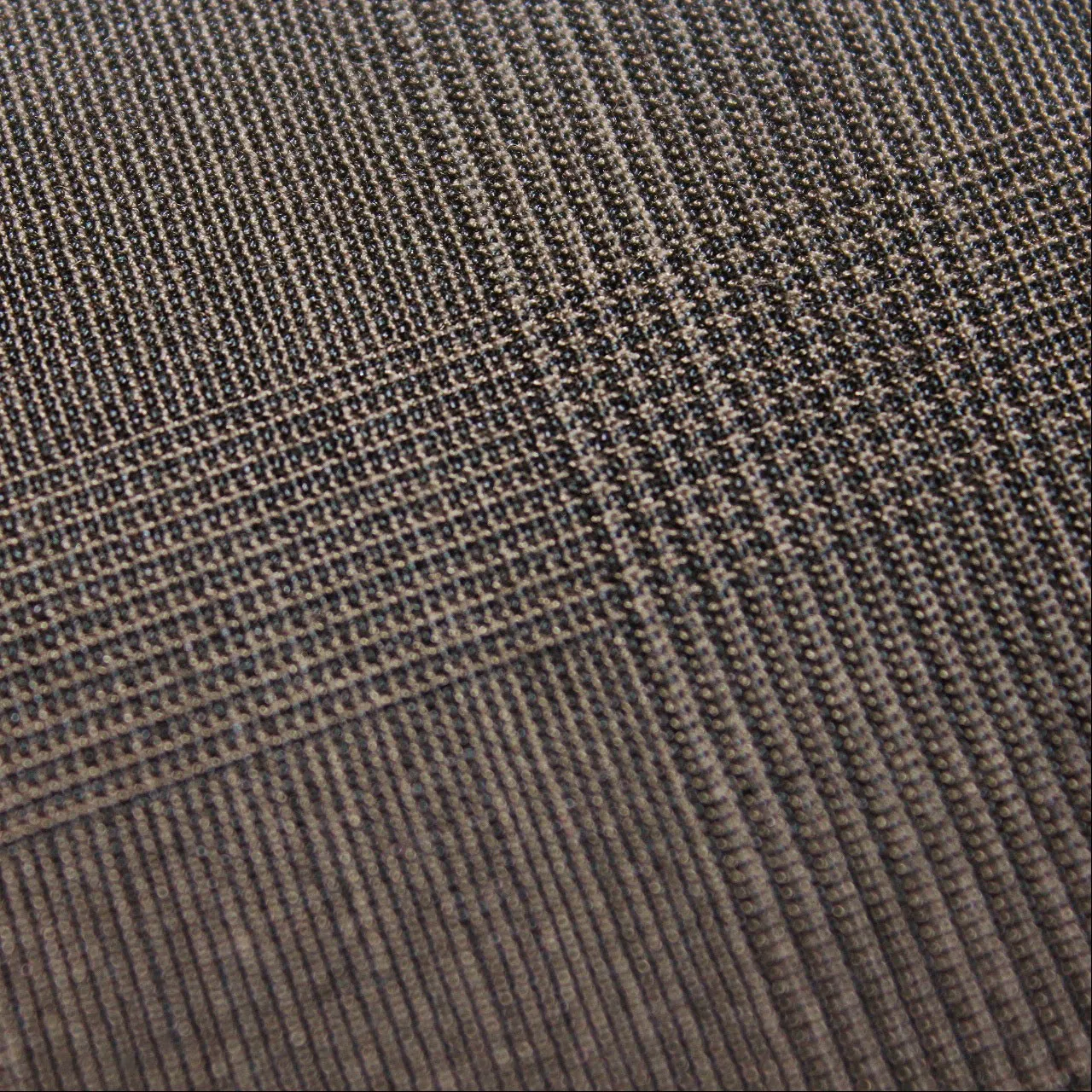 Glen Plaid Wool Suiting - Blue/Grey