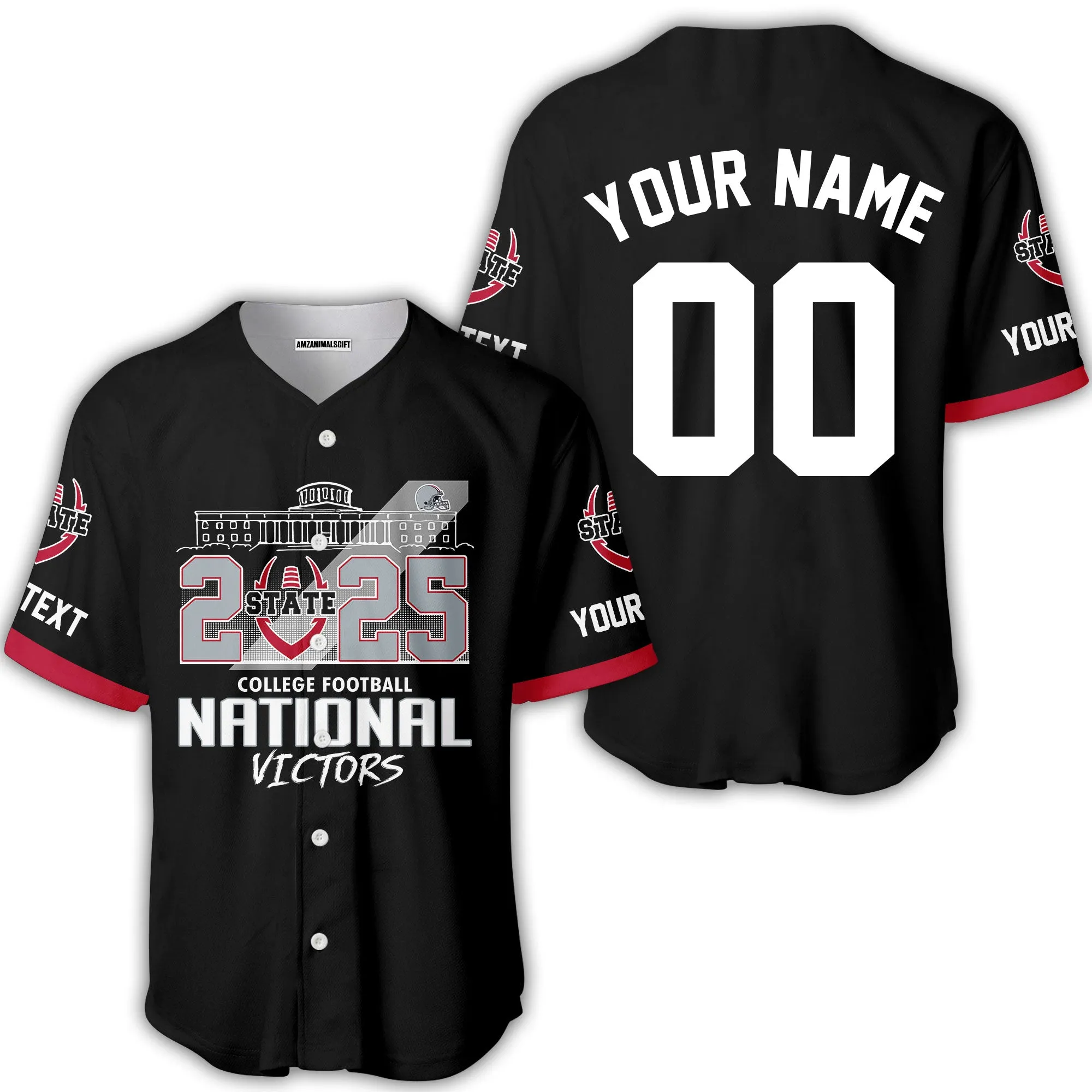 Go Bucks 2025 National Winner Custom 2 Sided Long Sleeve Shirt, College Football Victors Shirt, 2025 Champions Columbus Ohio Custom Long Sleeve Shirts