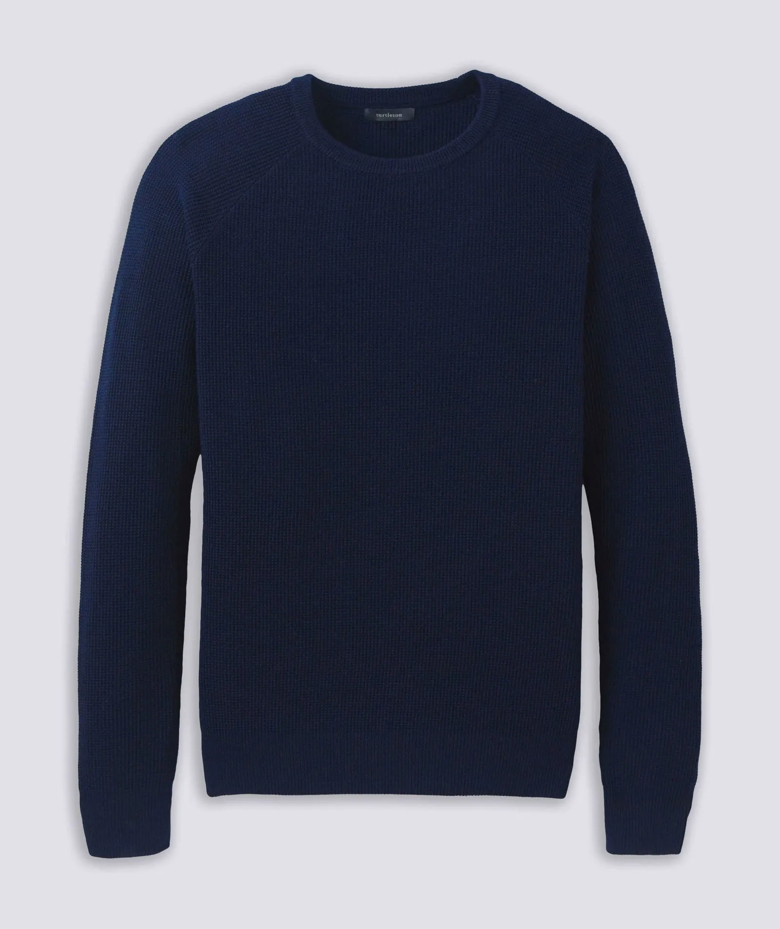 Heath Waffle Knit Crewneck Sweater