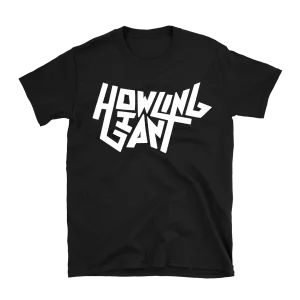 Howling Giant - White Logo T-Shirt - Black