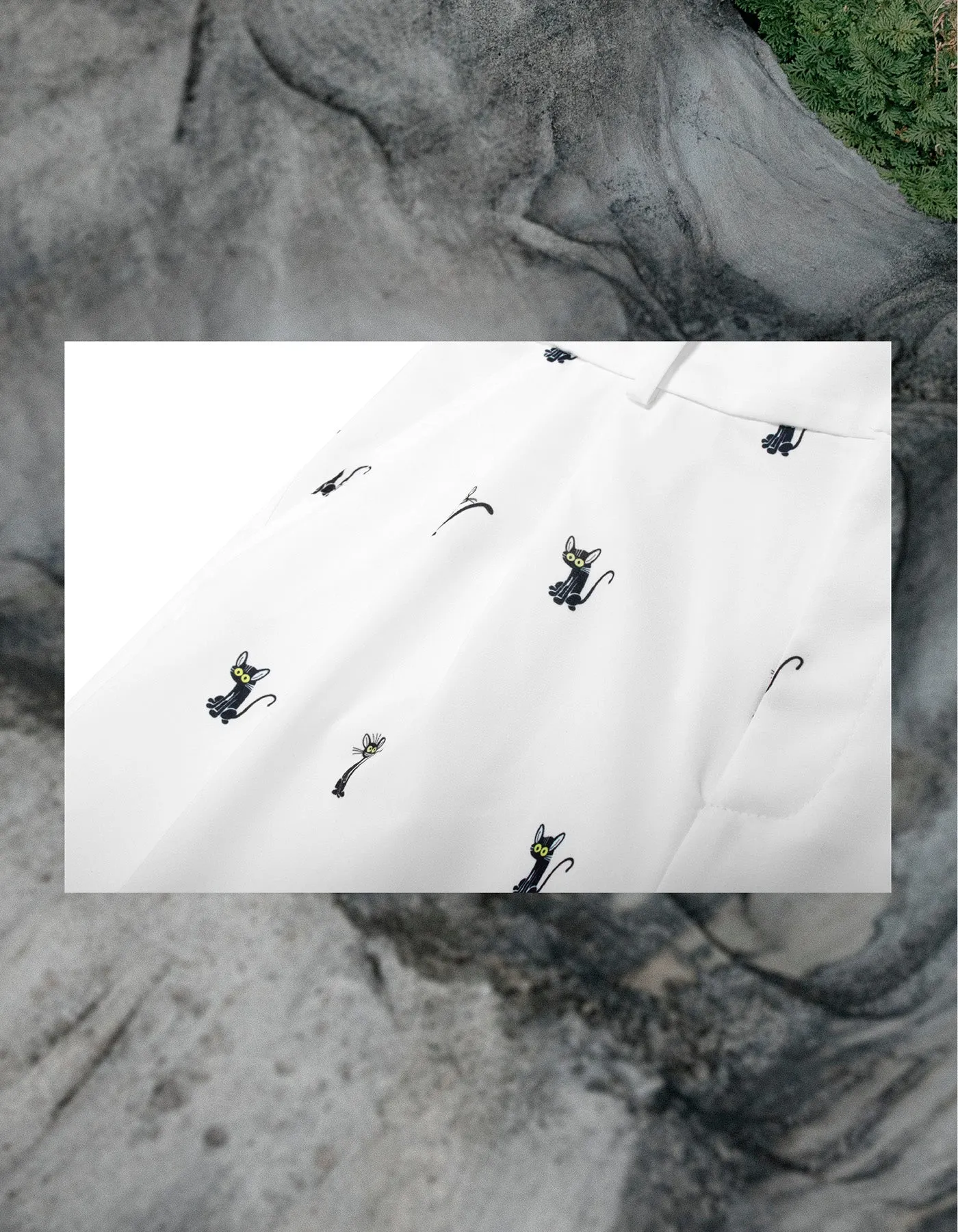 INF x ”Grand Mother & Her Ghost” Old School Trousers