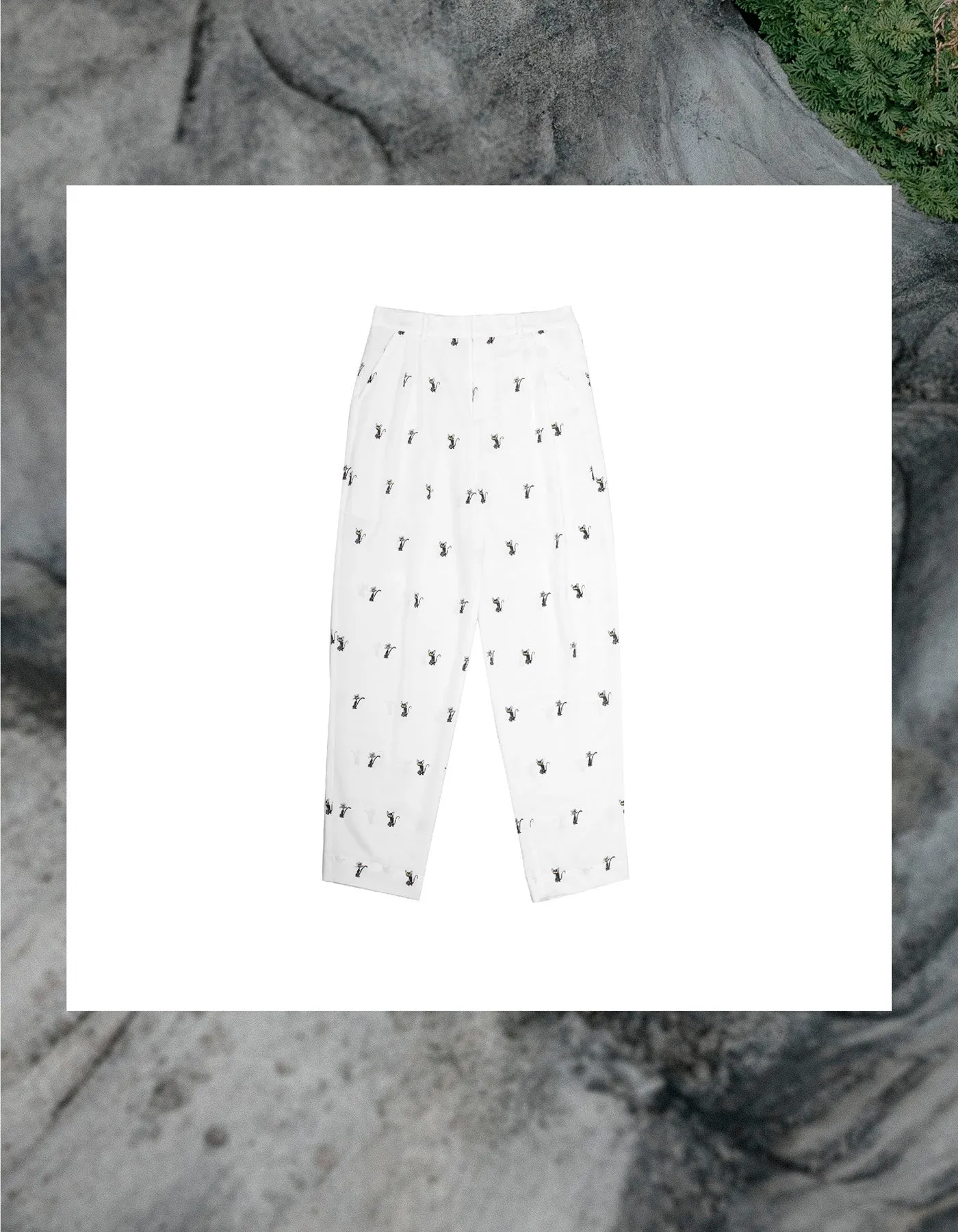 INF x ”Grand Mother & Her Ghost” Old School Trousers