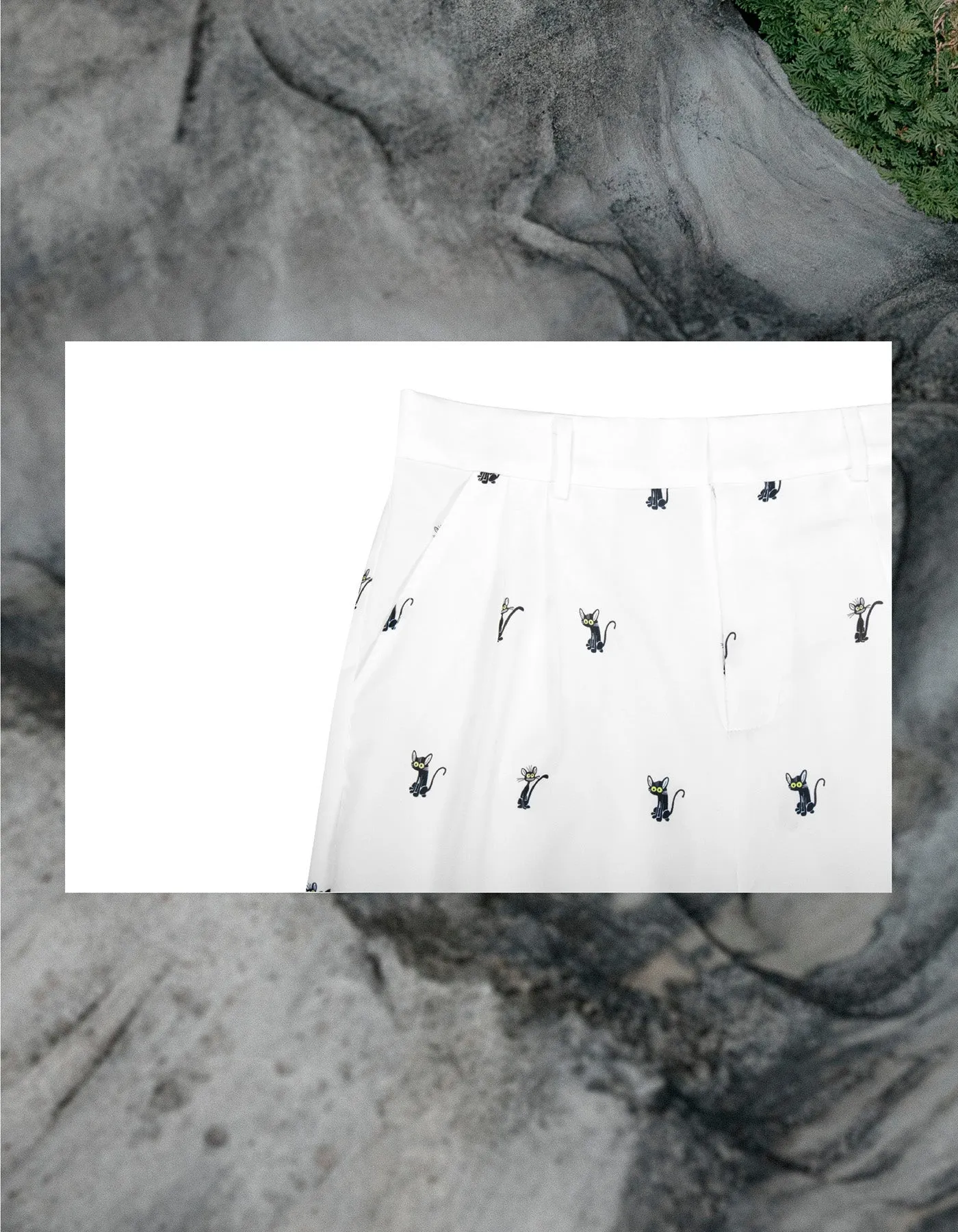 INF x ”Grand Mother & Her Ghost” Old School Trousers