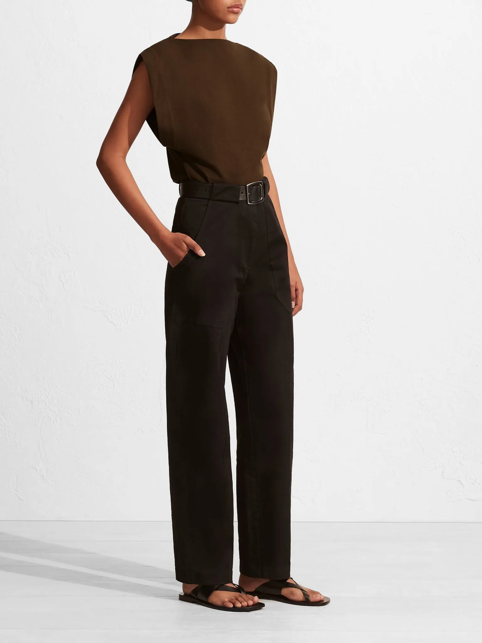 Matteau Utility Trouser Black