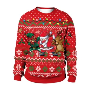 Men's Christmas comfortable home casual sweaters