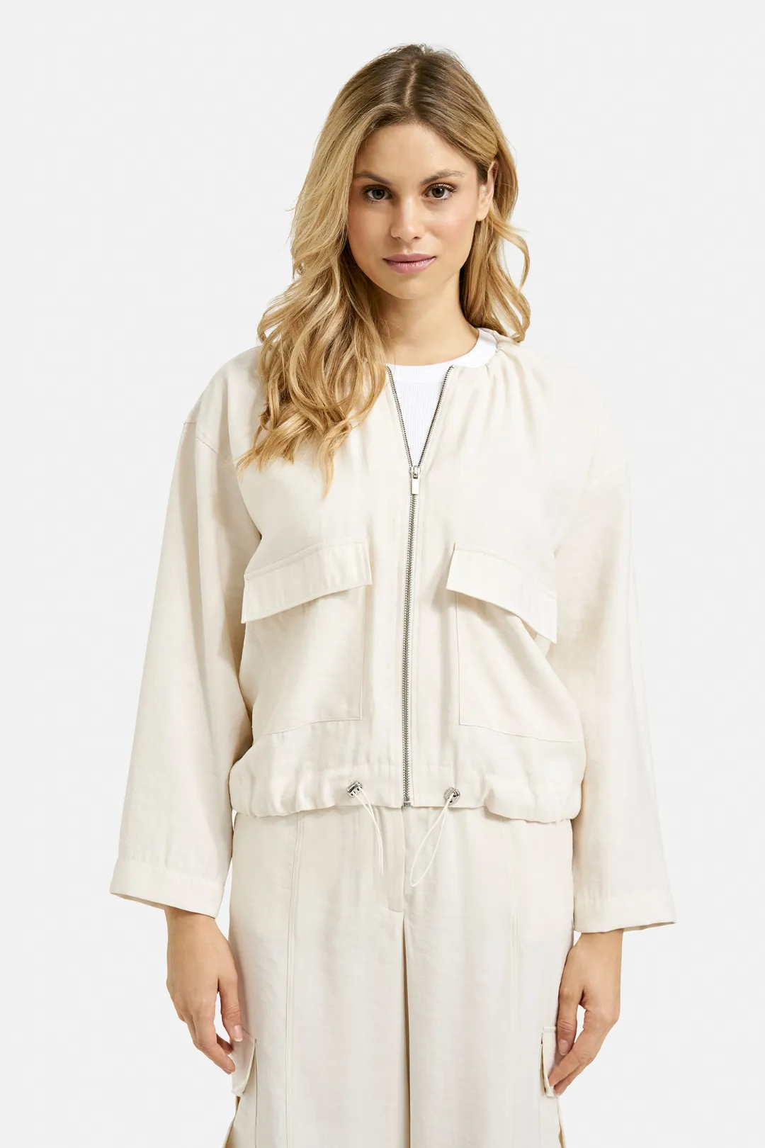 Milano Sand Blouson Jacket