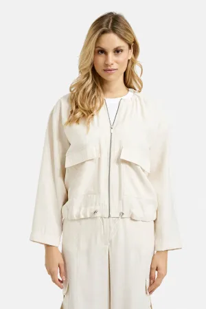 Milano Sand Blouson Jacket