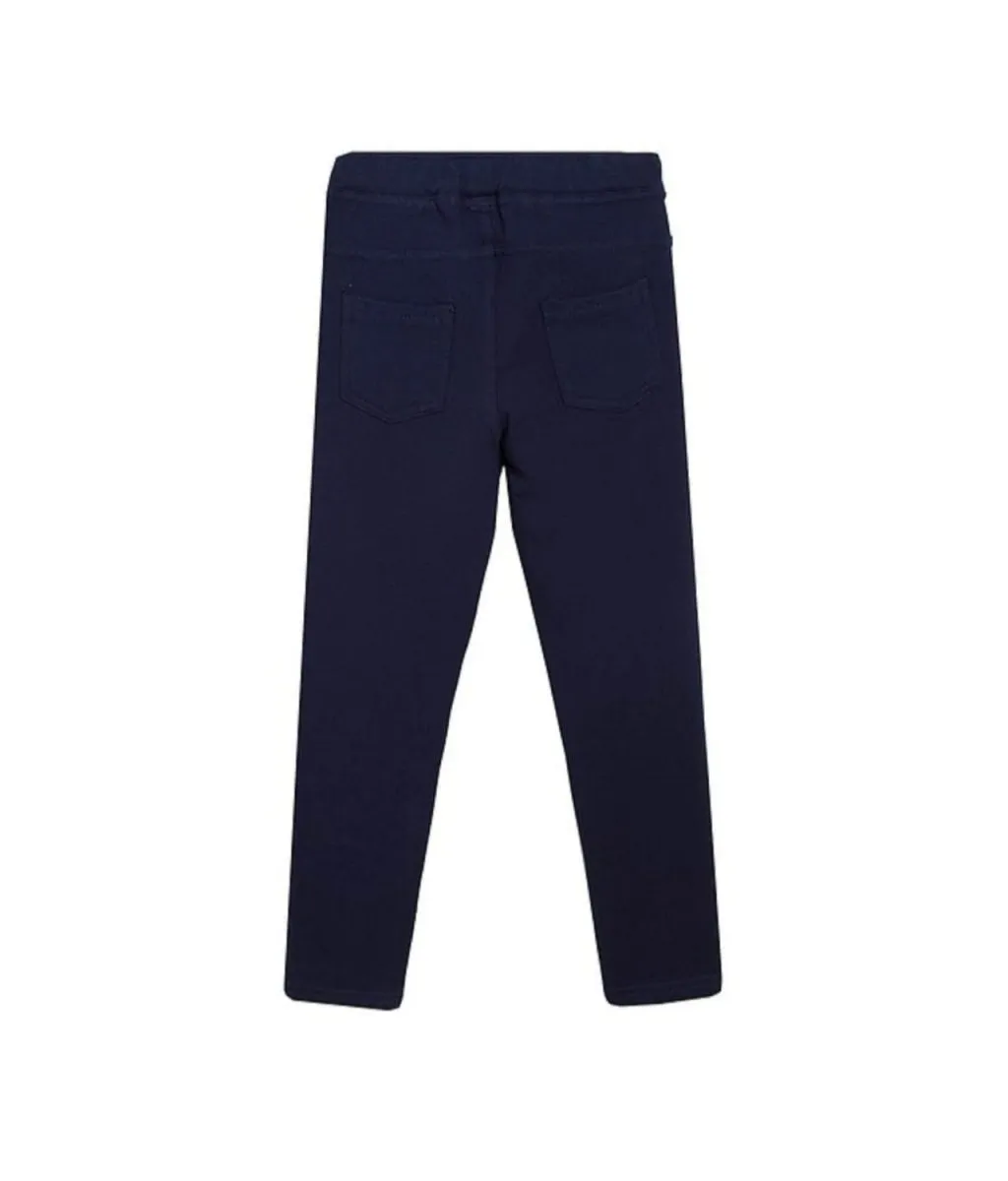 Newness thick leggings navy