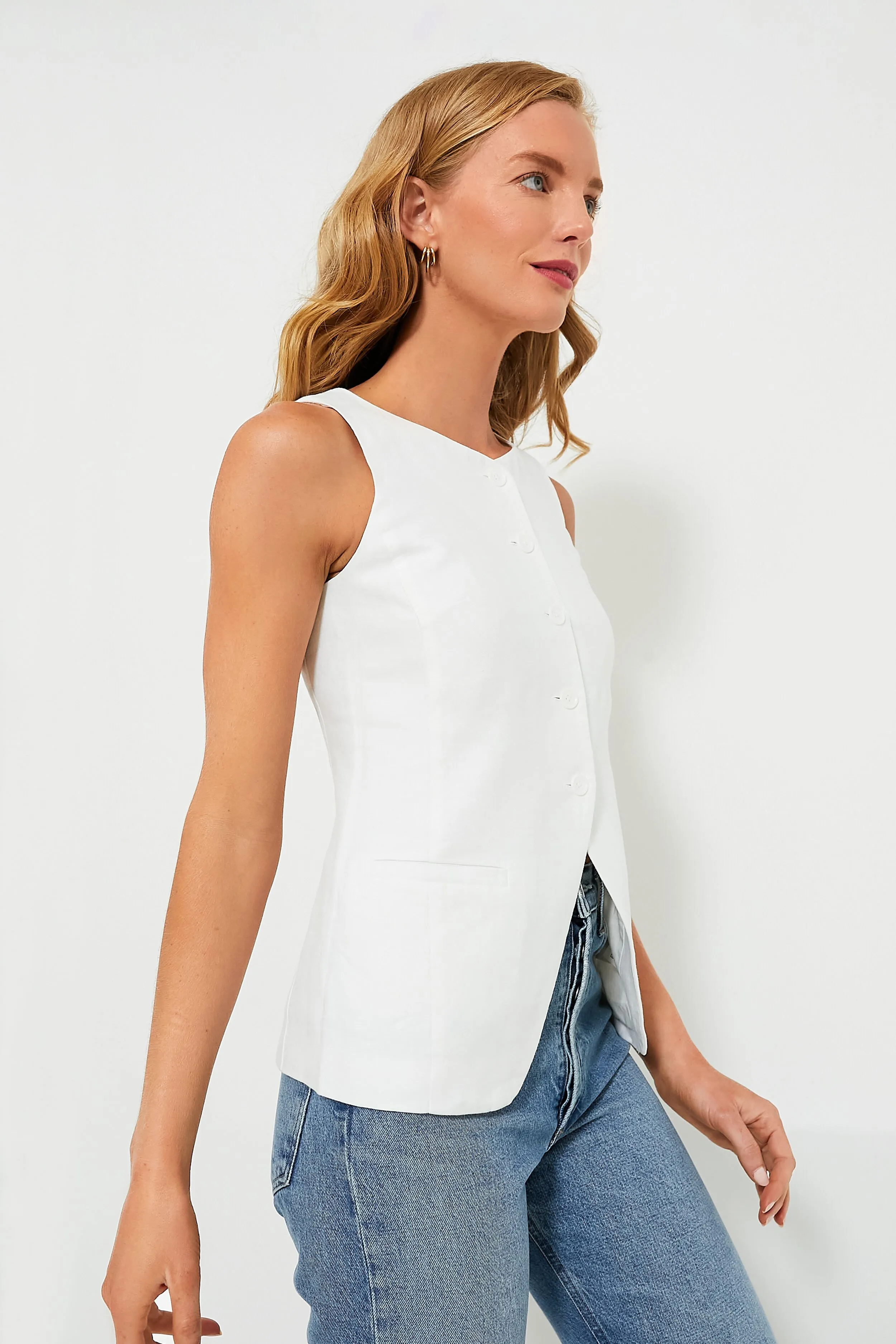 Off White Liv Vest