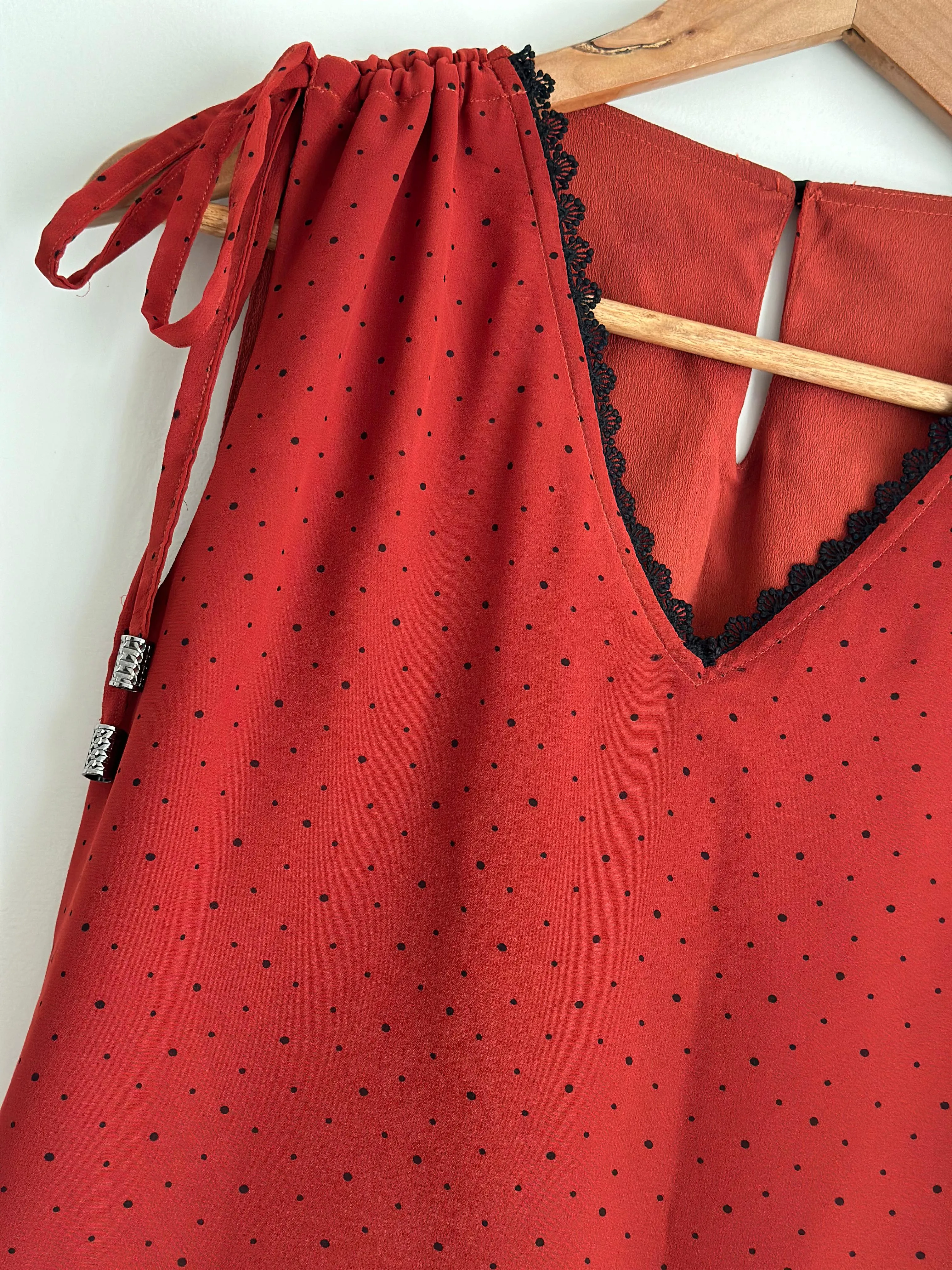 Parien Polka Dot Top