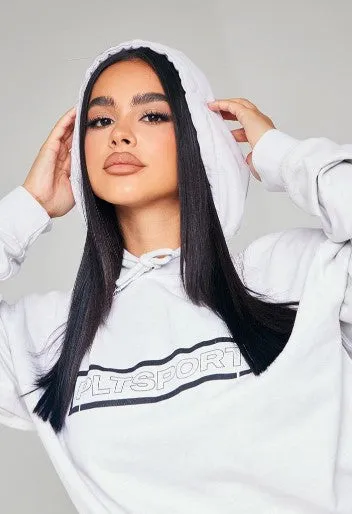 Petite Stone Sport Oversized Washed Hoodie