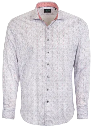 Pinto Ranch YY Collection Button-Front Sport Shirt - White